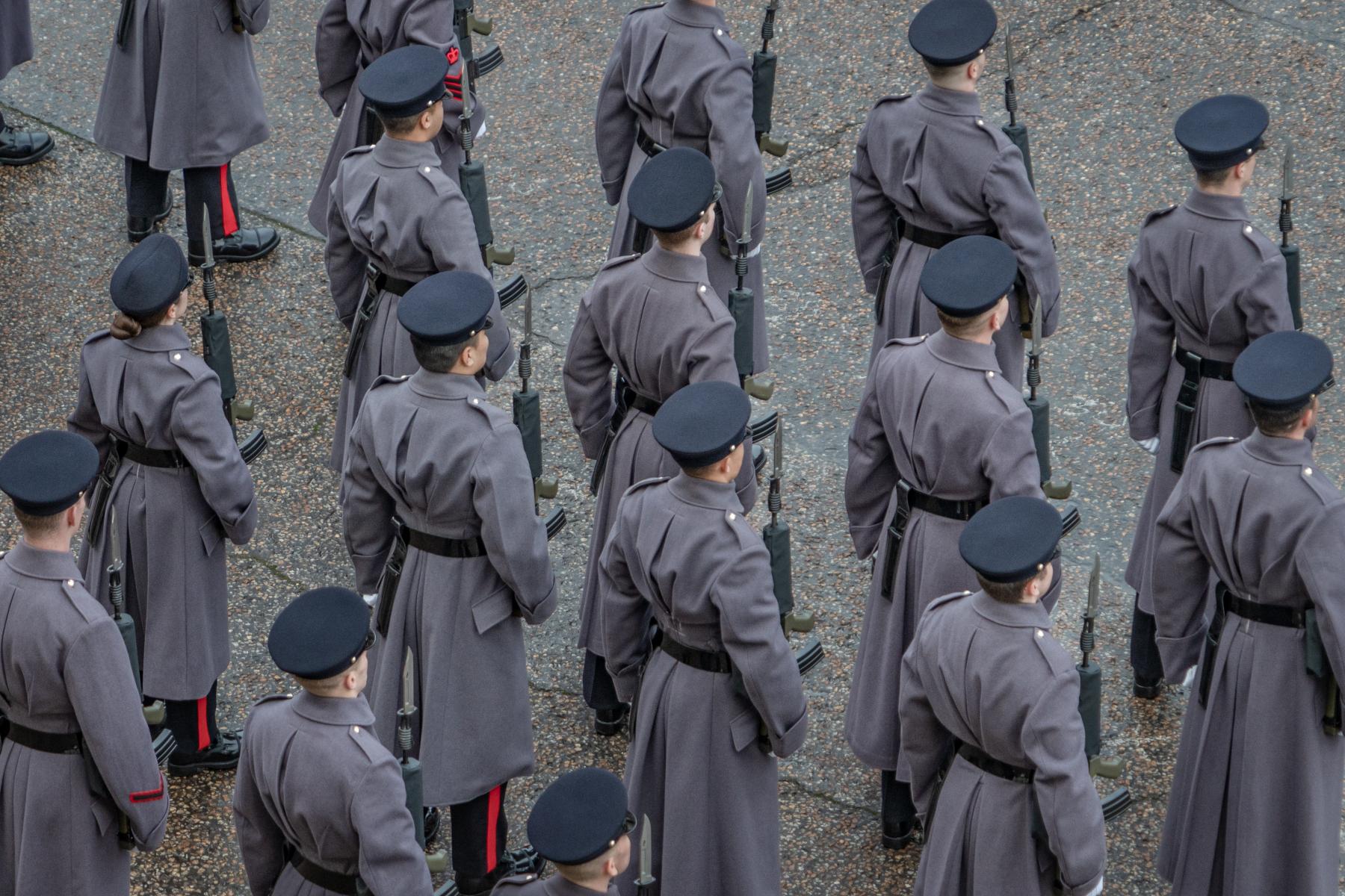222 Signal Squadron, 22 Signal Regiment Fit for Inspection Parade